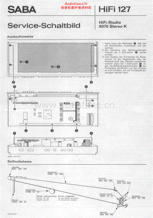 Saba-HiFi127-rec-sm 维修电路原理图.pdf
