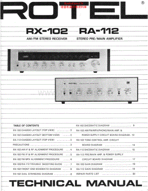 Rotel-RX102-rec-sm 维修电路原理图.pdf
