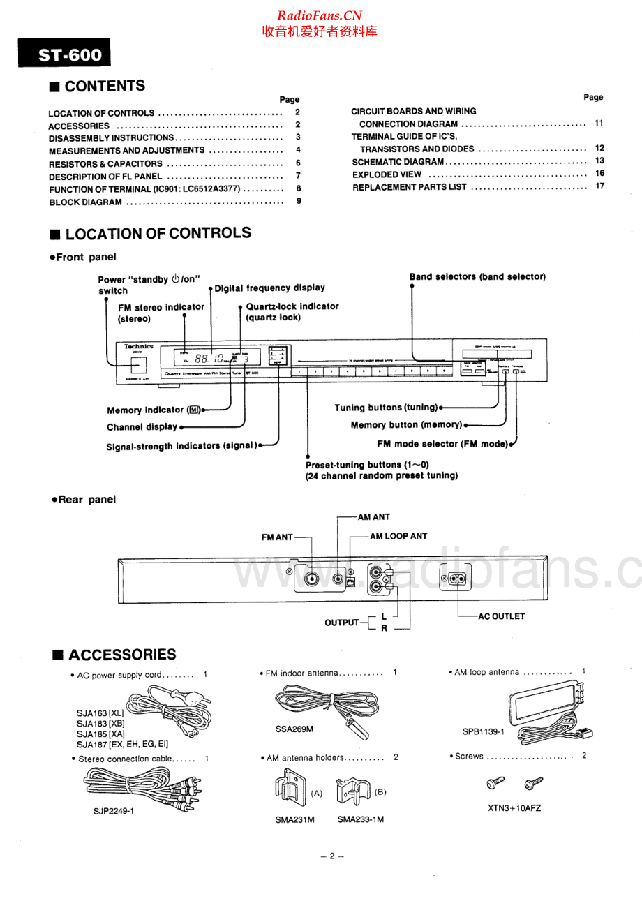 Technics-ST600-tun-sm 维修电路原理图.pdf_第2页
