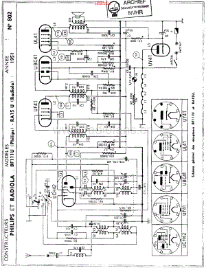 Radiola-RA15U-rec-sm 维修电路原理图.pdf