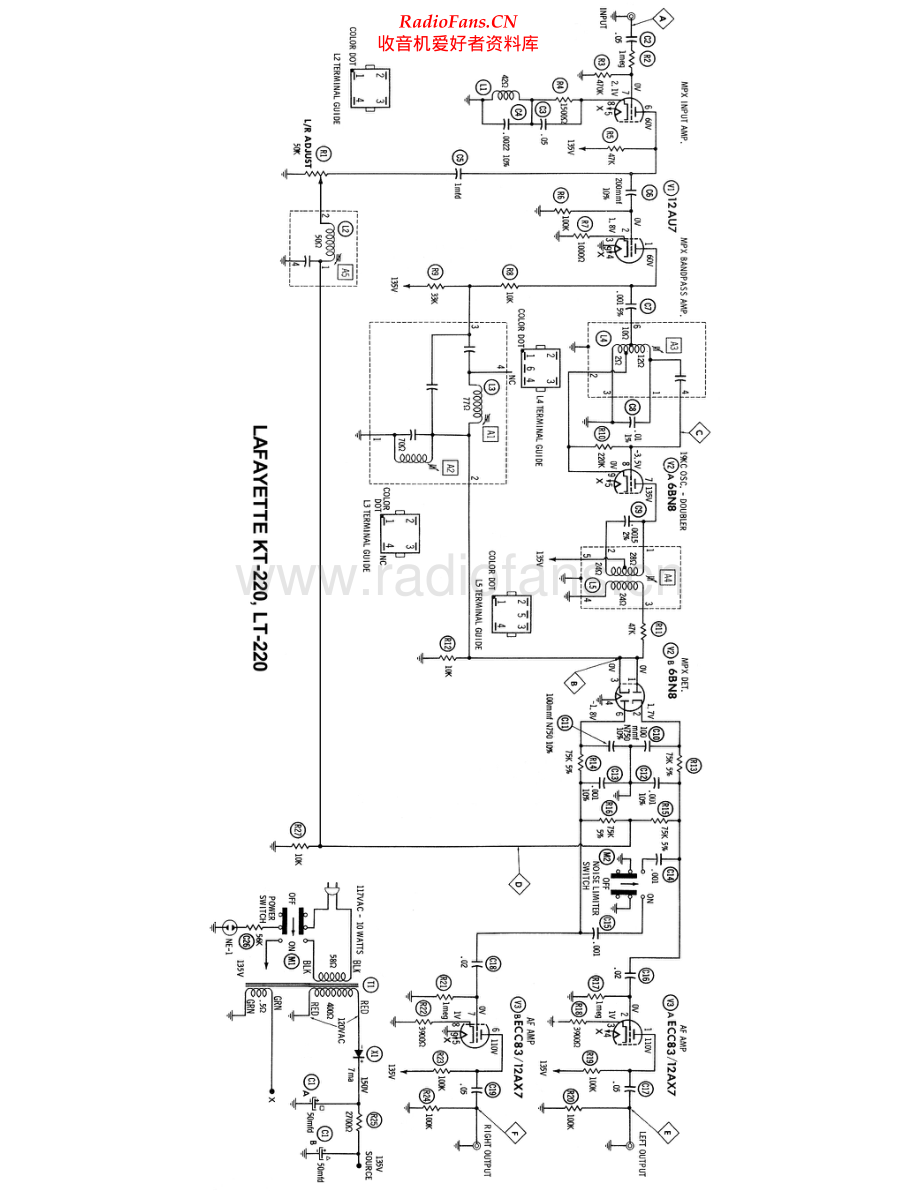 Lafayette-KT220-tun-sch 维修电路原理图.pdf_第1页