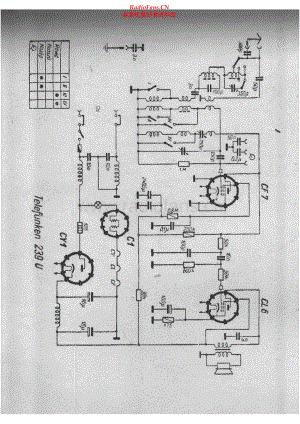 Telefunken-239U-rec-sch 维修电路原理图.pdf