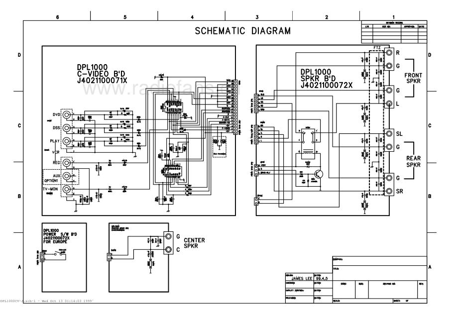 Thomson-DPL1000-rec-sch 维修电路原理图.pdf_第3页