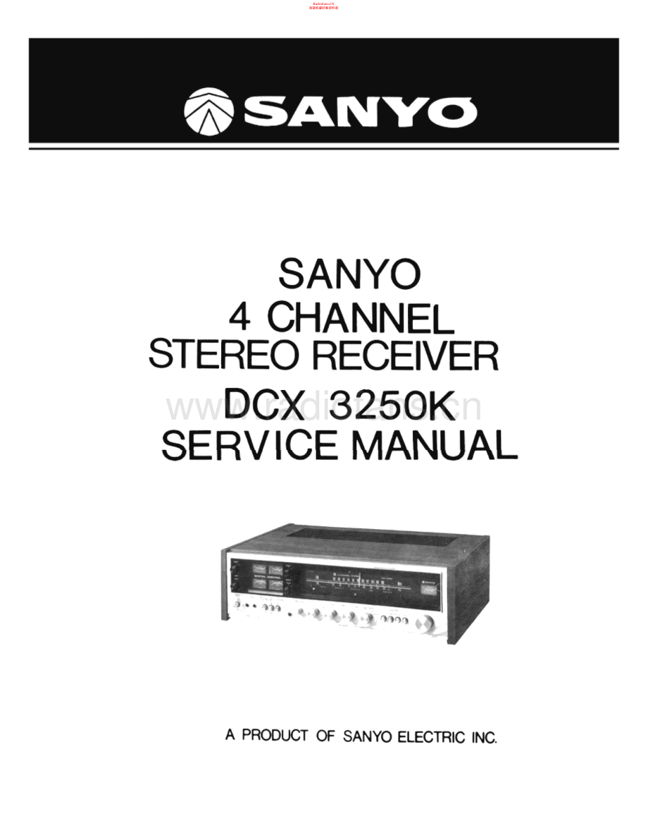 Sanyo-DCX3250K-rec-sm 维修电路原理图.pdf_第1页