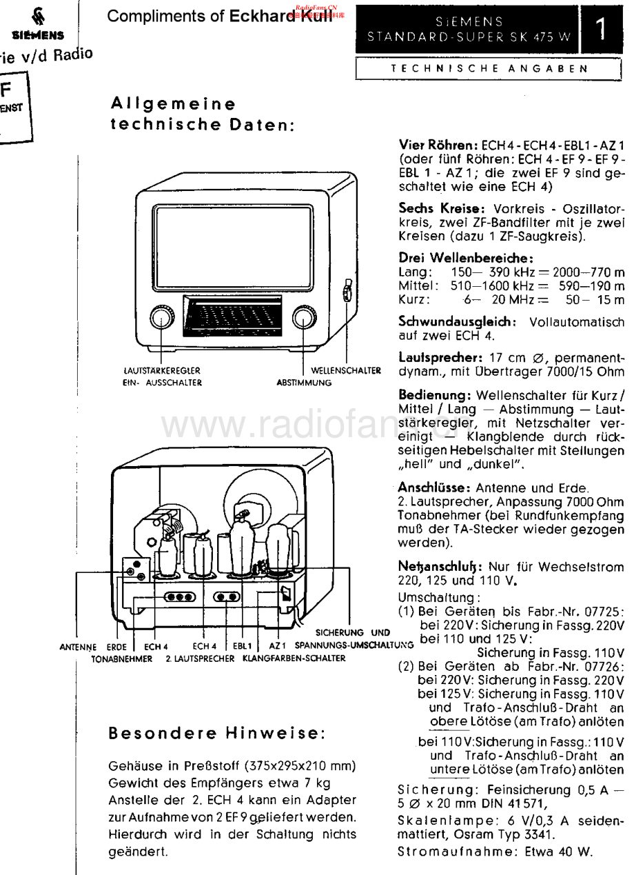 Siemens-StandardSuperSK475W-rec-sm 维修电路原理图.pdf_第1页