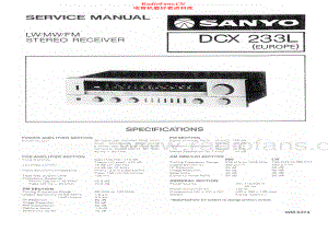 Sanyo-DCX233L-rec-sm 维修电路原理图.pdf
