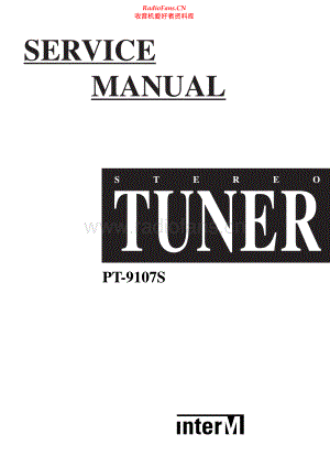 InterM-PT9107S-tun-sm 维修电路原理图.pdf