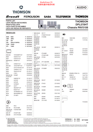 Thomson-DPL570HT-rec-pl 维修电路原理图.pdf