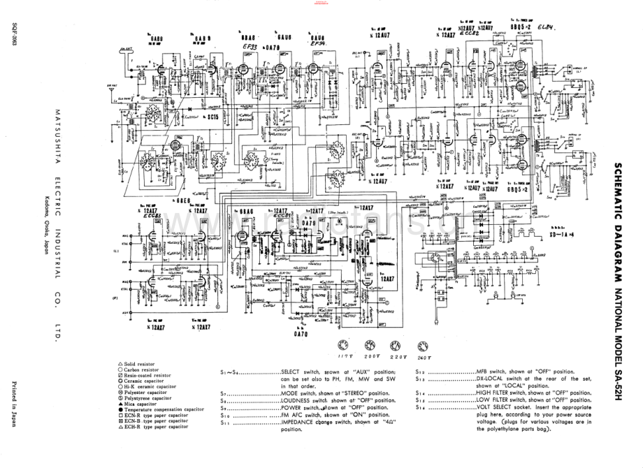 National-SA52H-rec-sch 维修电路原理图.pdf_第1页