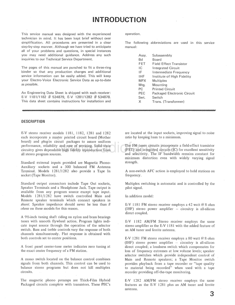 ElectroVoice-EV1282-rec-sm维修电路原理图.pdf_第3页