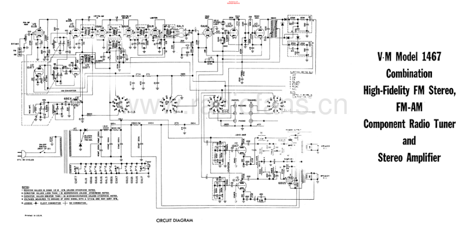 VoiceOfMusic-VM1467-rec-sch 维修电路原理图.pdf_第1页