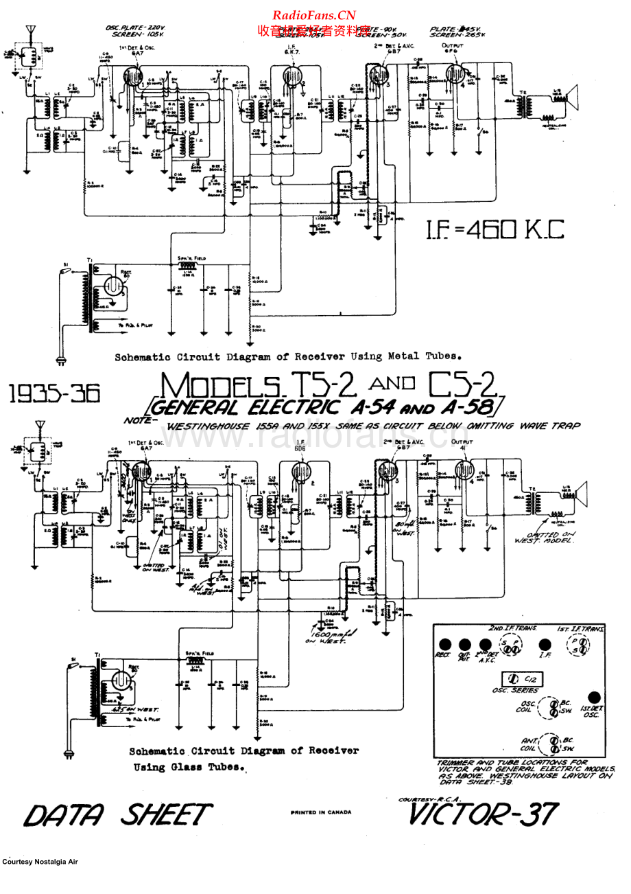 GeneralElectric-A58-rec-sch维修电路原理图.pdf_第1页