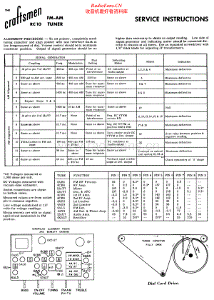 Craftsmen-RC10-tun-sch维修电路原理图.pdf