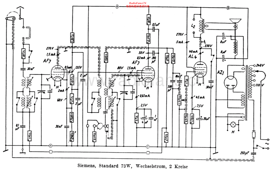 Siemens-Standard73W-rec-sch 维修电路原理图.pdf_第1页