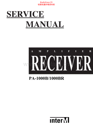 InterM-PA1000B-rec-sm 维修电路原理图.pdf