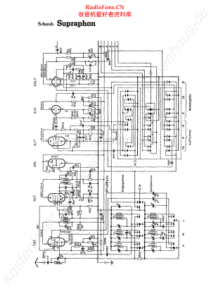 Schaub-Supraphon-rec-sch 维修电路原理图.pdf