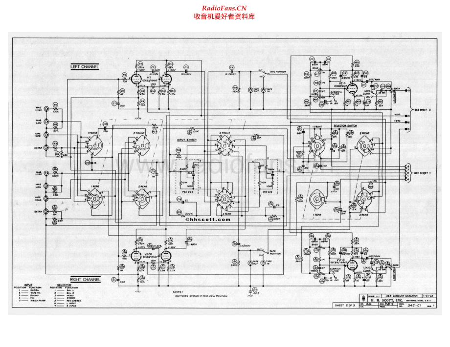 Scott-345-tun-sch 维修电路原理图.pdf_第2页