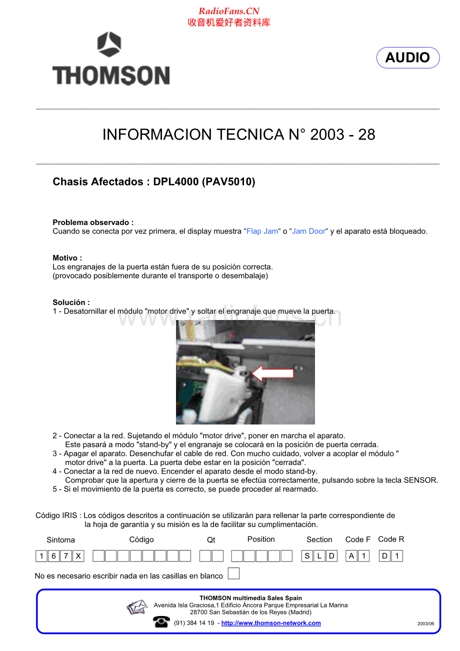 Thomson-DPL4000-rec-sm 维修电路原理图.pdf_第1页