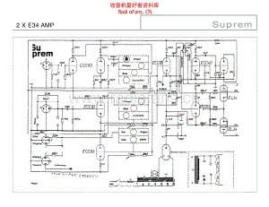 Suprem_2xe34_amp 电路图 维修原理图.pdf