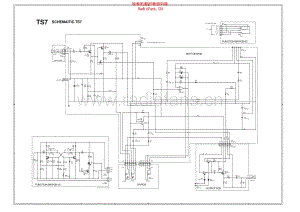 Ts7_tubescreamer_schematic 电路图 维修原理图.pdf