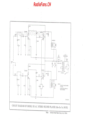 akrad-model-s52-stereo-record-player-2v-ac-19xx 电路原理图.pdf
