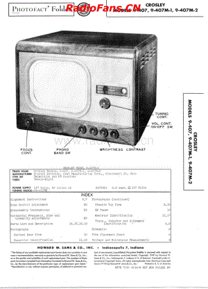 Crosley-9-407-Sams-66-6电路原理图.pdf
