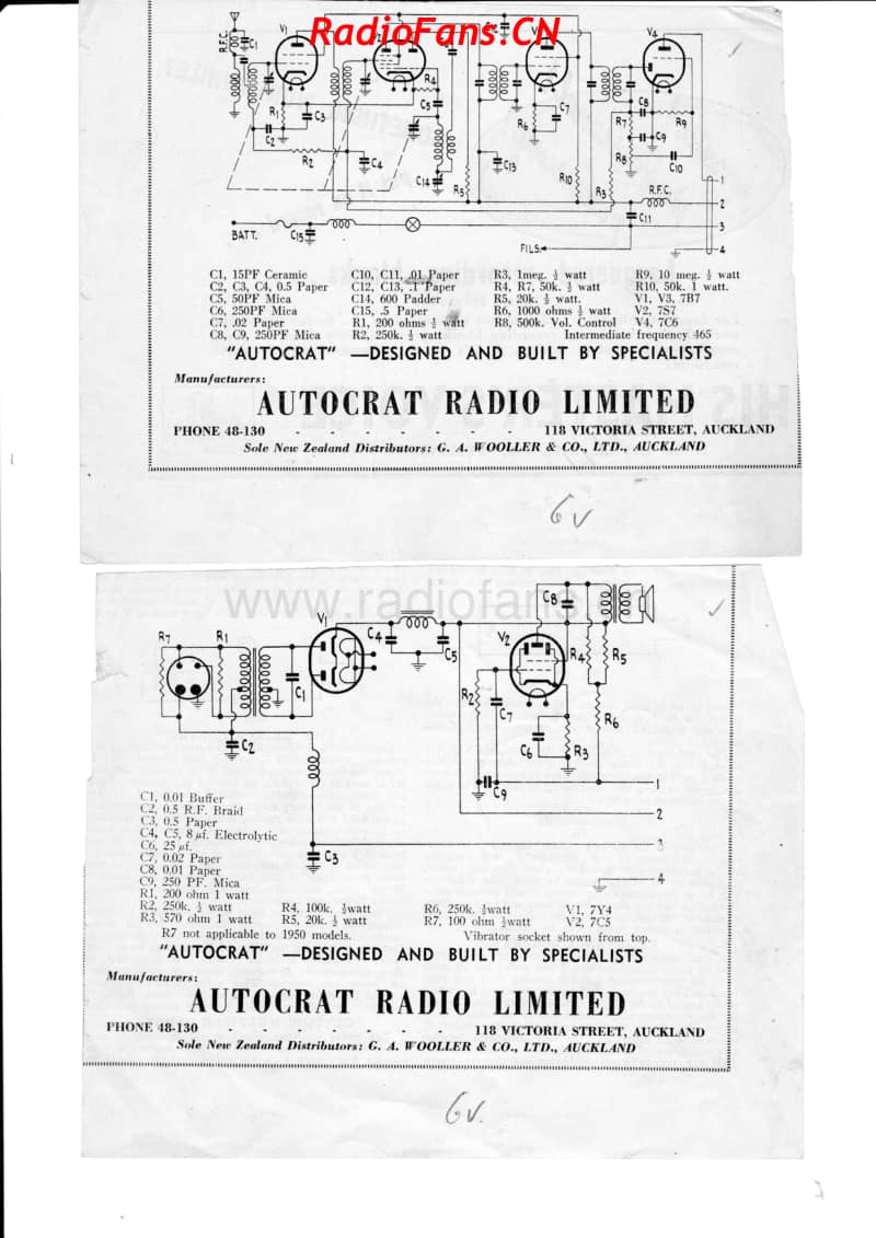 autocrat-6-valve-car-radio-2 电路原理图.pdf_第1页