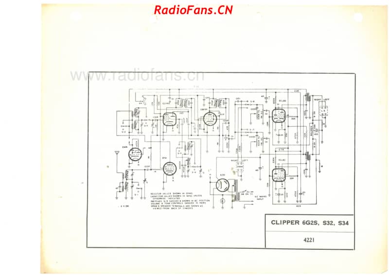 akrad-model-6g2s-s32-s34-clipper-6v-dw-ac-19xx 电路原理图.pdf_第1页
