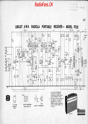 awa-pz22-radiola-transistor-portable 电路原理图.pdf