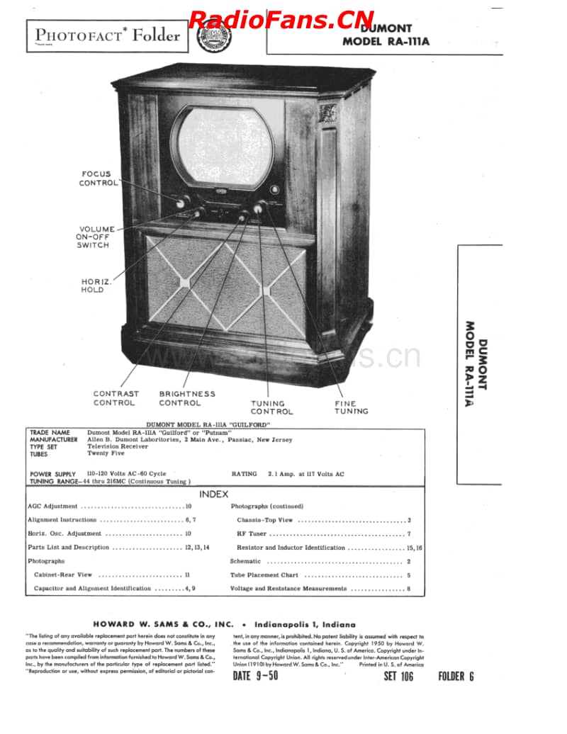 Dumont-ra-111-sams-106电路原理图.pdf_第1页