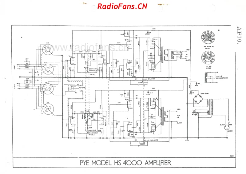 akrad-model-hs4000-pye-amplifier-6v-ac-19xx 电路原理图.pdf_第1页