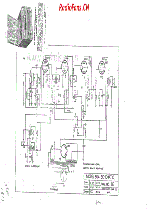 akrad-model-5g4-clipper-studiogram-5v-aw-ac-radiogram-1954 电路原理图.pdf