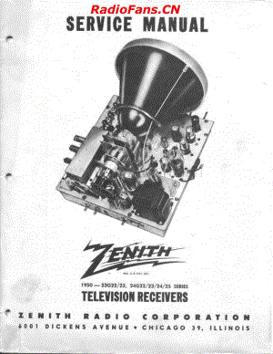 Zenith_Service_Manual_TV-5电路原理图.pdf