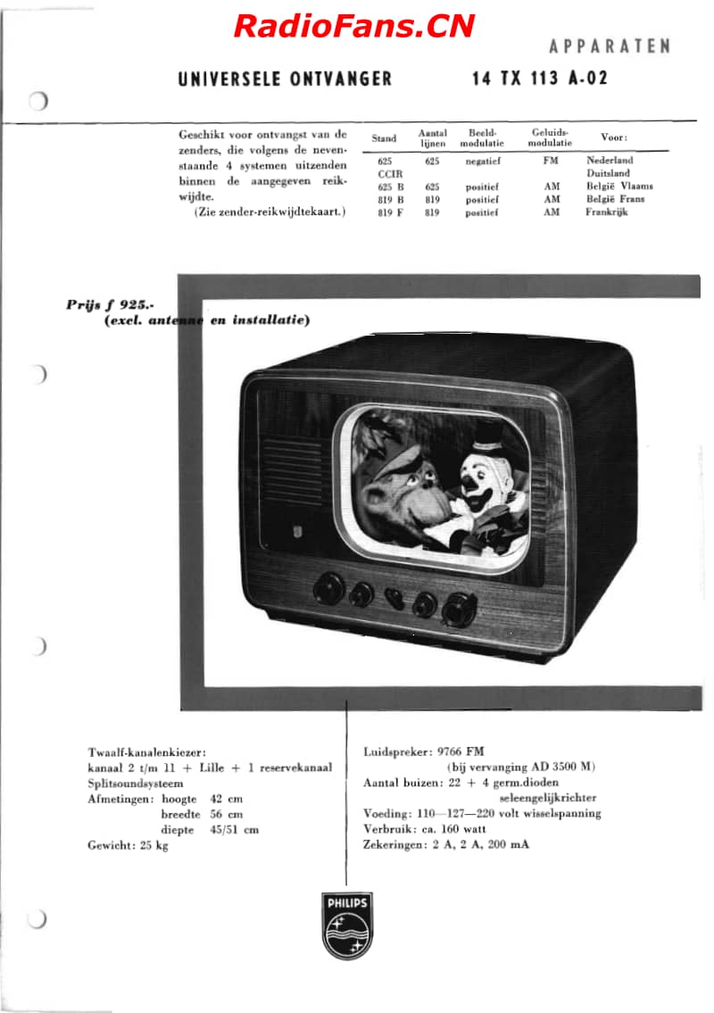 Philips_14TX113A电路原理图.pdf_第1页