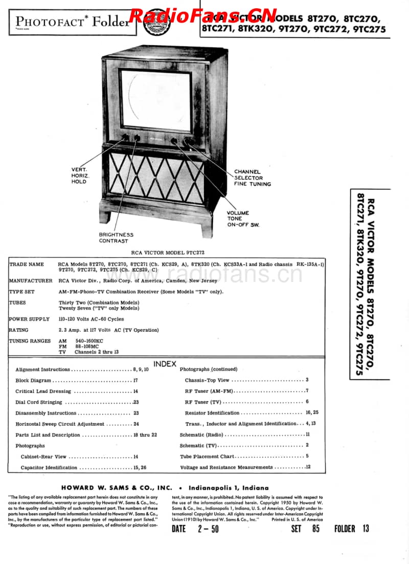RCA-8T270-Sams-85-13电路原理图.pdf_第1页