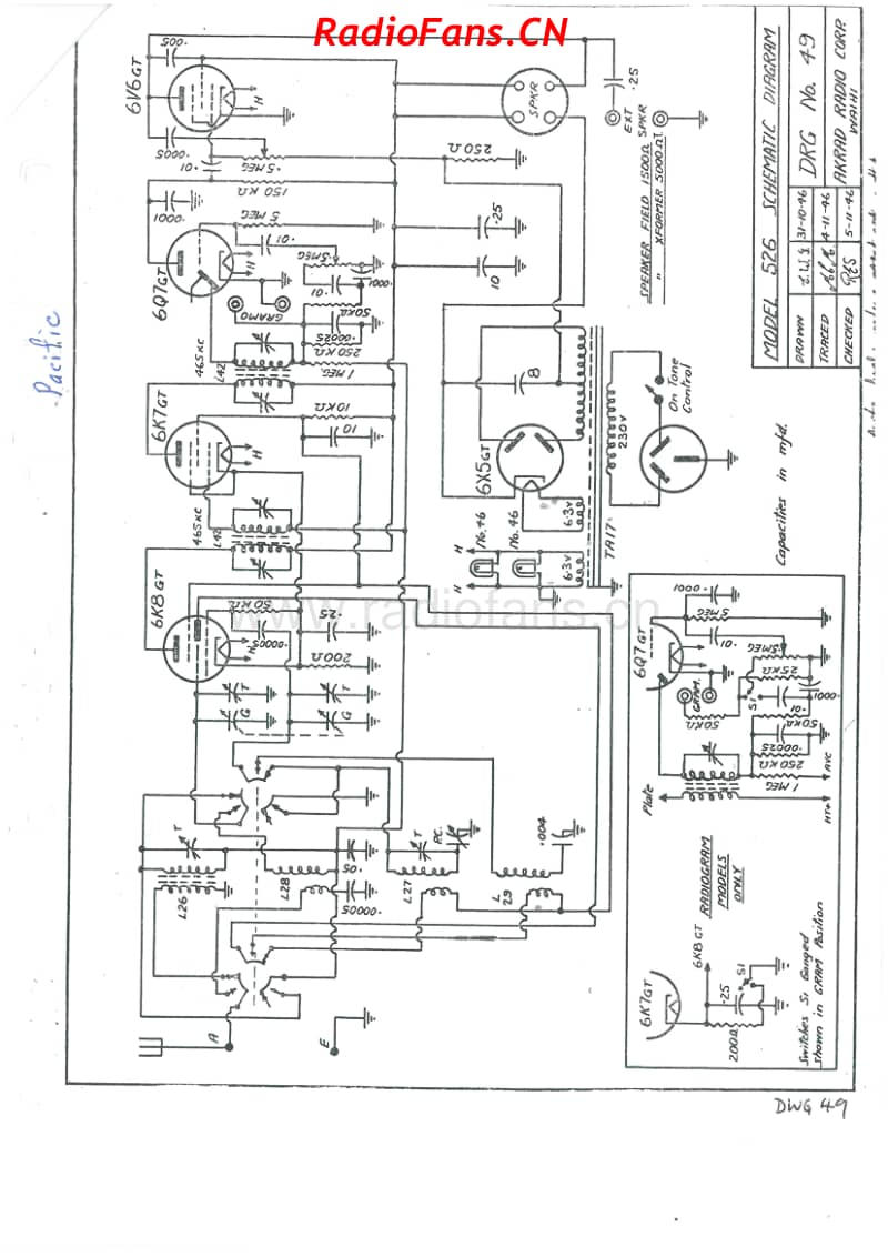 akrad-model-pacific-526-5v-dw-ac-1946 电路原理图.pdf_第2页