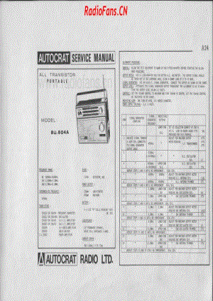 autocrat-8u-604a 电路原理图.pdf