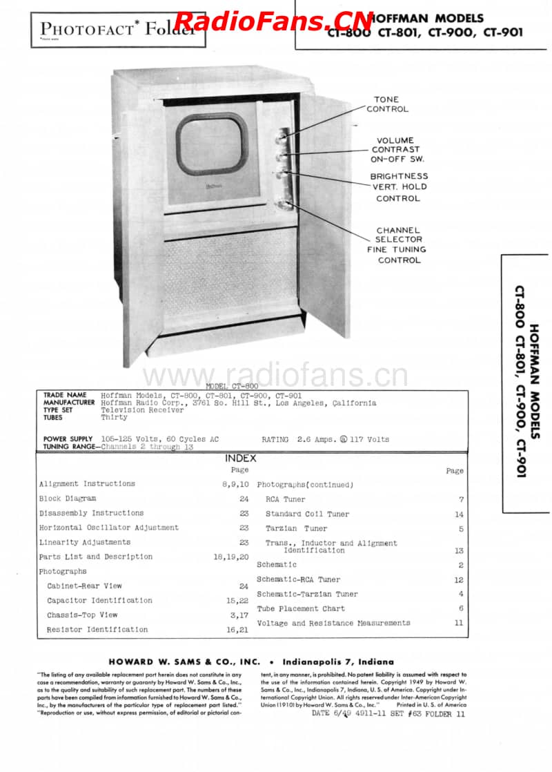 Hoffman-CT-800-Sams-63-11电路原理图.pdf_第1页