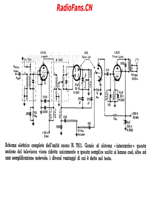 Geloso 7811 TV Sound Unit电路原理图.pdf