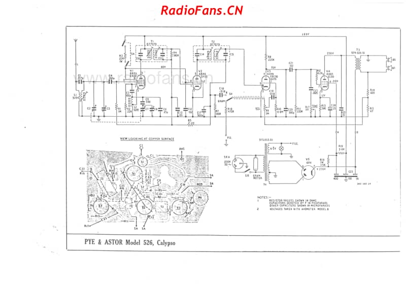 akrad-model-526-pye-astor-calypso-5v-bc-ac-19xx 电路原理图.pdf_第1页