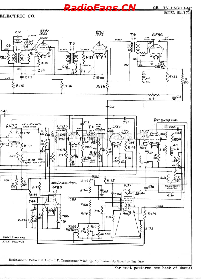 GE-HM-171-HM-185-Rider-TV1电路原理图.pdf_第2页