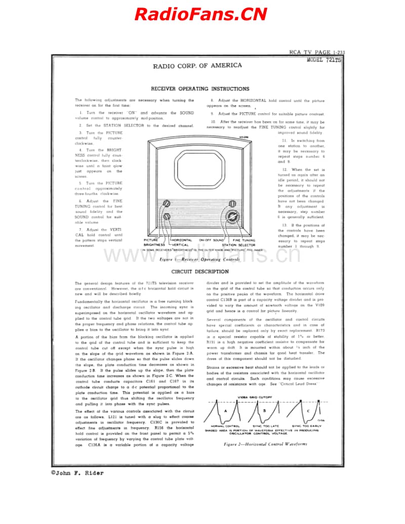 RCA-721TS-Rider-TV1电路原理图.pdf_第2页
