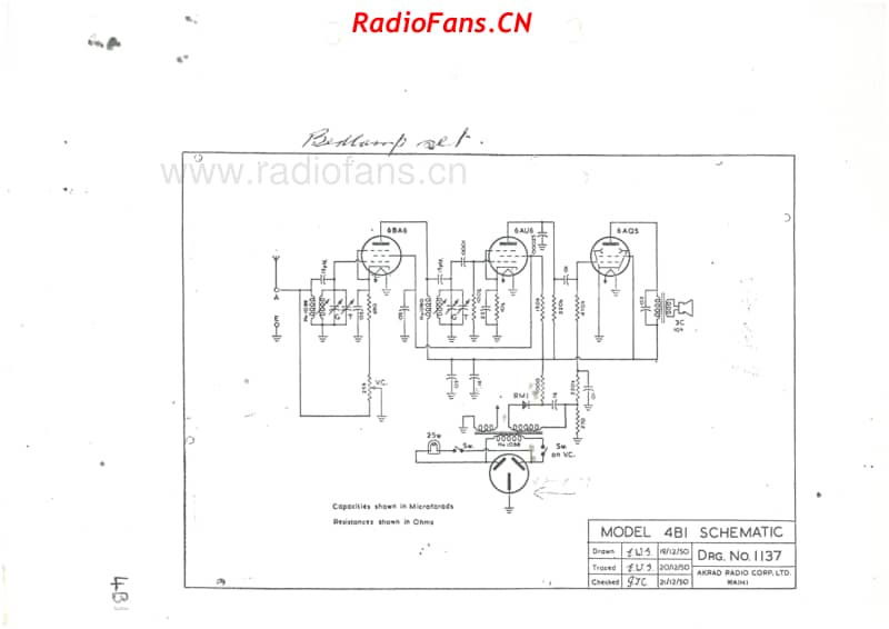 akrad-model-4b1-alladin-regent-bed-lamp-radio-4v-bc-ac-1950 电路原理图.pdf_第1页