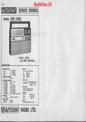 autocrat-10x-05n 电路原理图.pdf