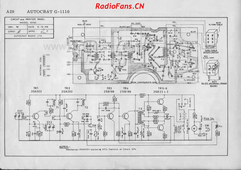 autocrat-g1110-radio-phono 电路原理图.pdf_第2页