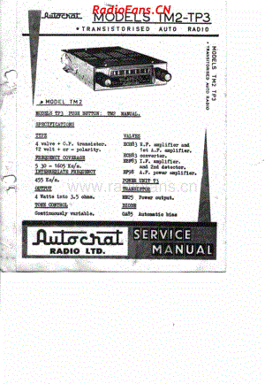 autocrat-tm2-tp3 电路原理图.pdf