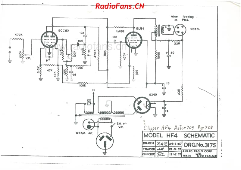 akrad-model-hf4-clipper-asotr-709-pye-709-record-player-3v-ac-1957 电路原理图.pdf_第1页