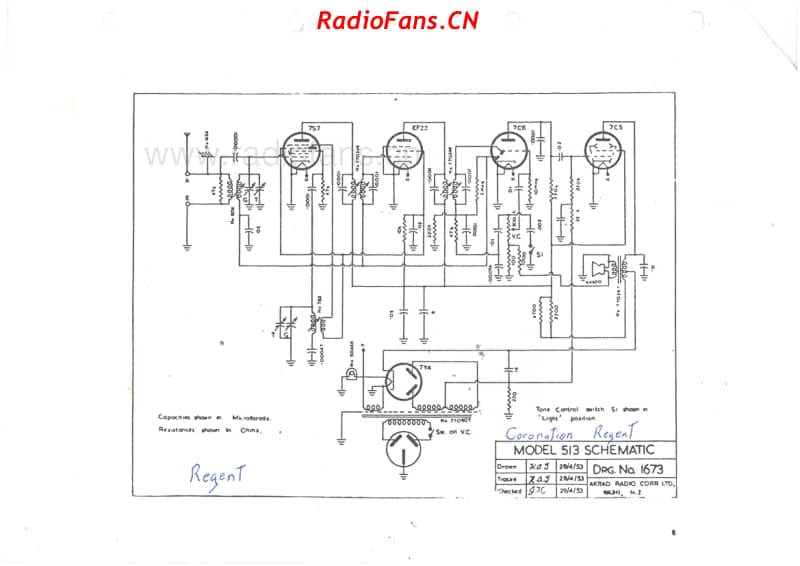 akrad-model-513-clipperpacific-regent-coronation-5v-bc-ac-1953 电路原理图.pdf_第1页