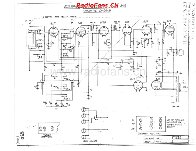 cb-model-830-gulbransen-7v-aw-ac-1940 电路原理图.pdf_第2页