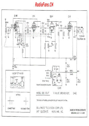 bell-5b5-colt-5v-bc-ac-1955 电路原理图.pdf